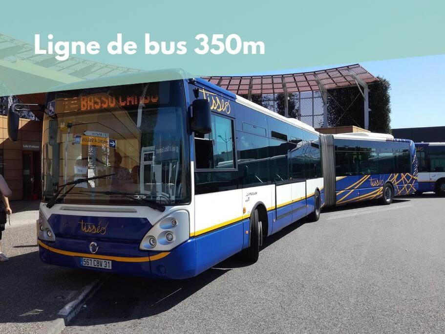 2 Chambres - Proche Gare Sncf Avec Parking 圖盧茲 外观 照片